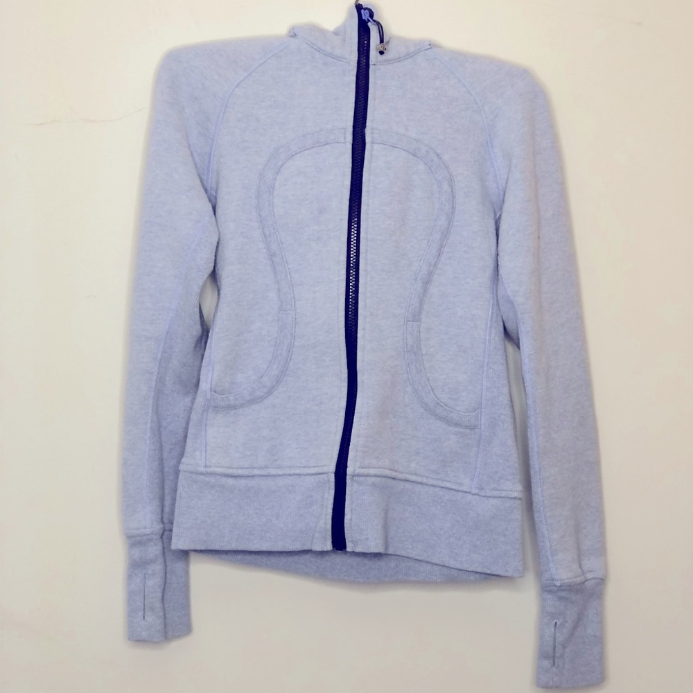Lululemon Periwinkle Light Blue Scuba Hoodie